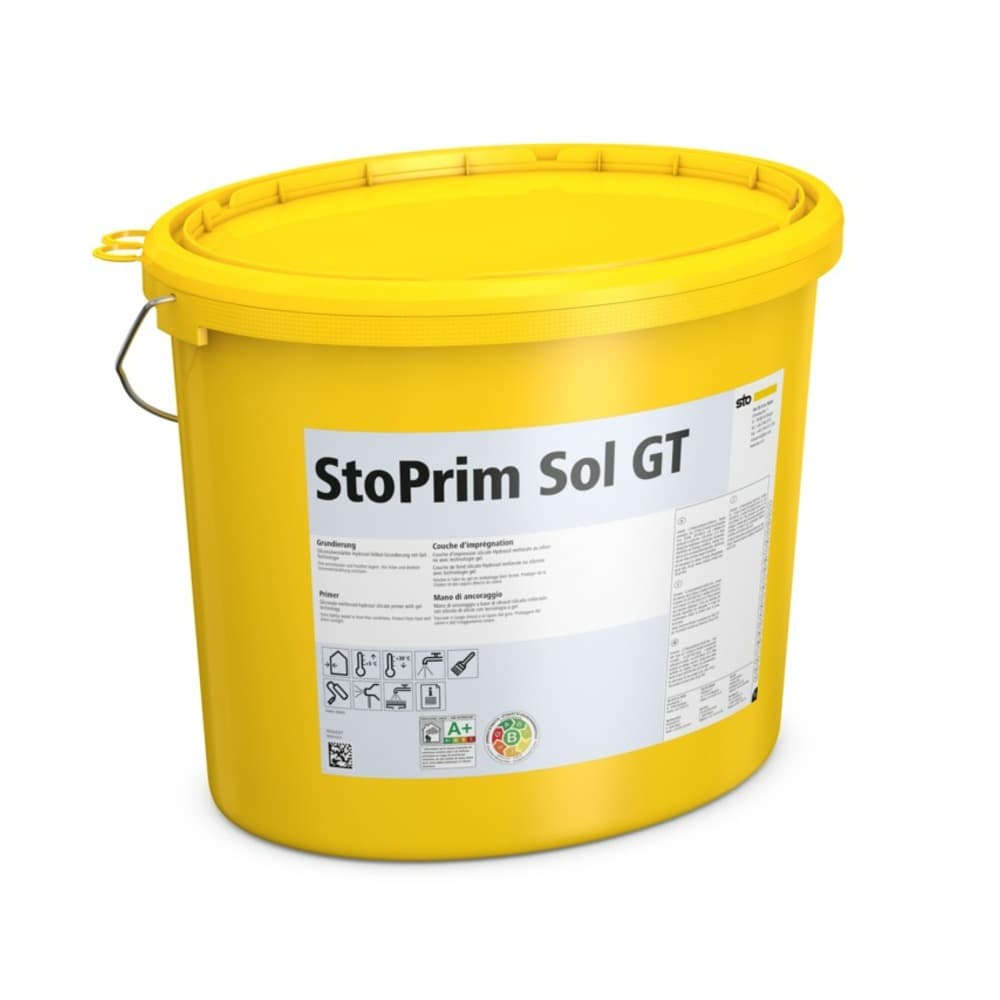 Гидрозоль-силикатная грунтовка с гелевой консистенцией StoPrim Sol GT 15 л