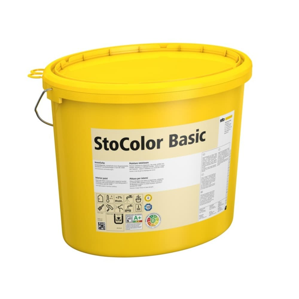 Органическая дисперсионная краска для внутренних работ StoColor Basic