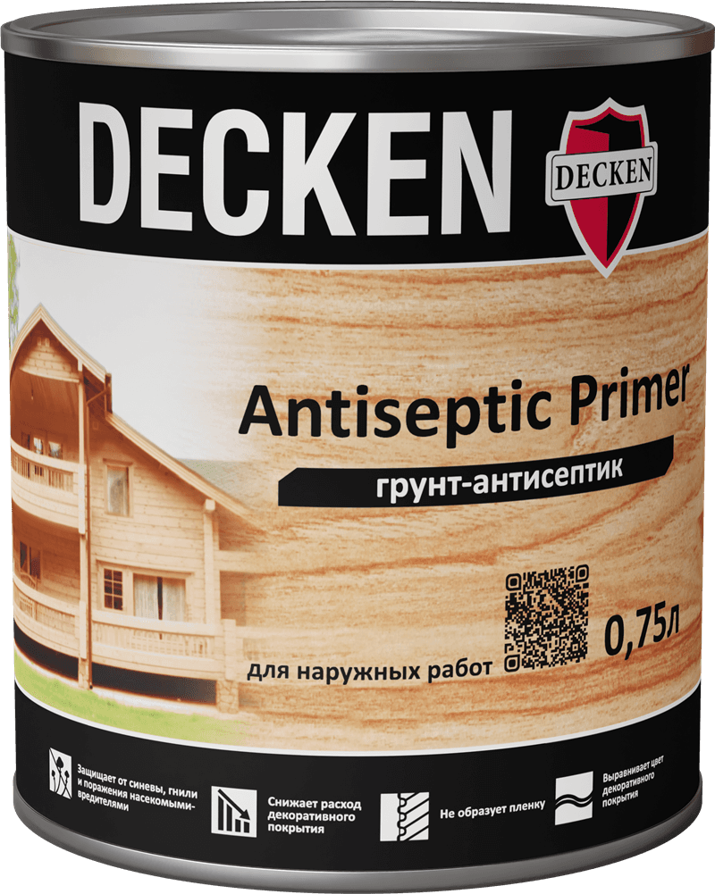 Decken AntisepticPrimer 0,75 л