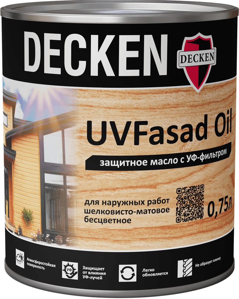 Decken UVFasadOil 0,75 л