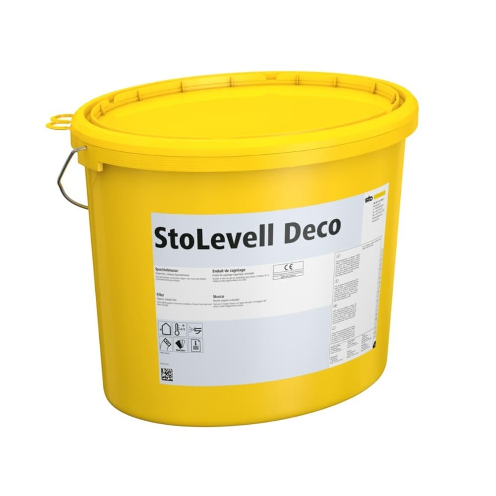 Органическая фасадная шпатлевка StoLevell Deco
