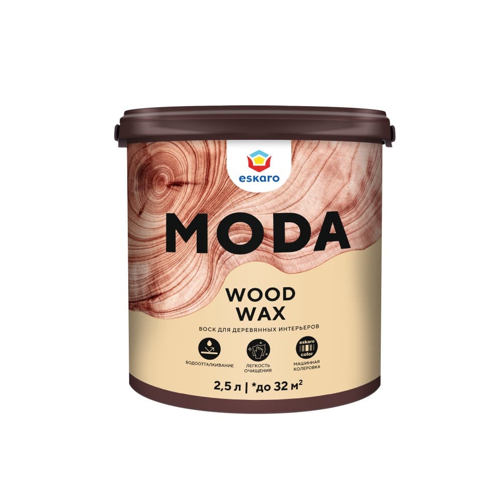 Воск для деревянных интерьеров Moda Wood Wax 2.5 л