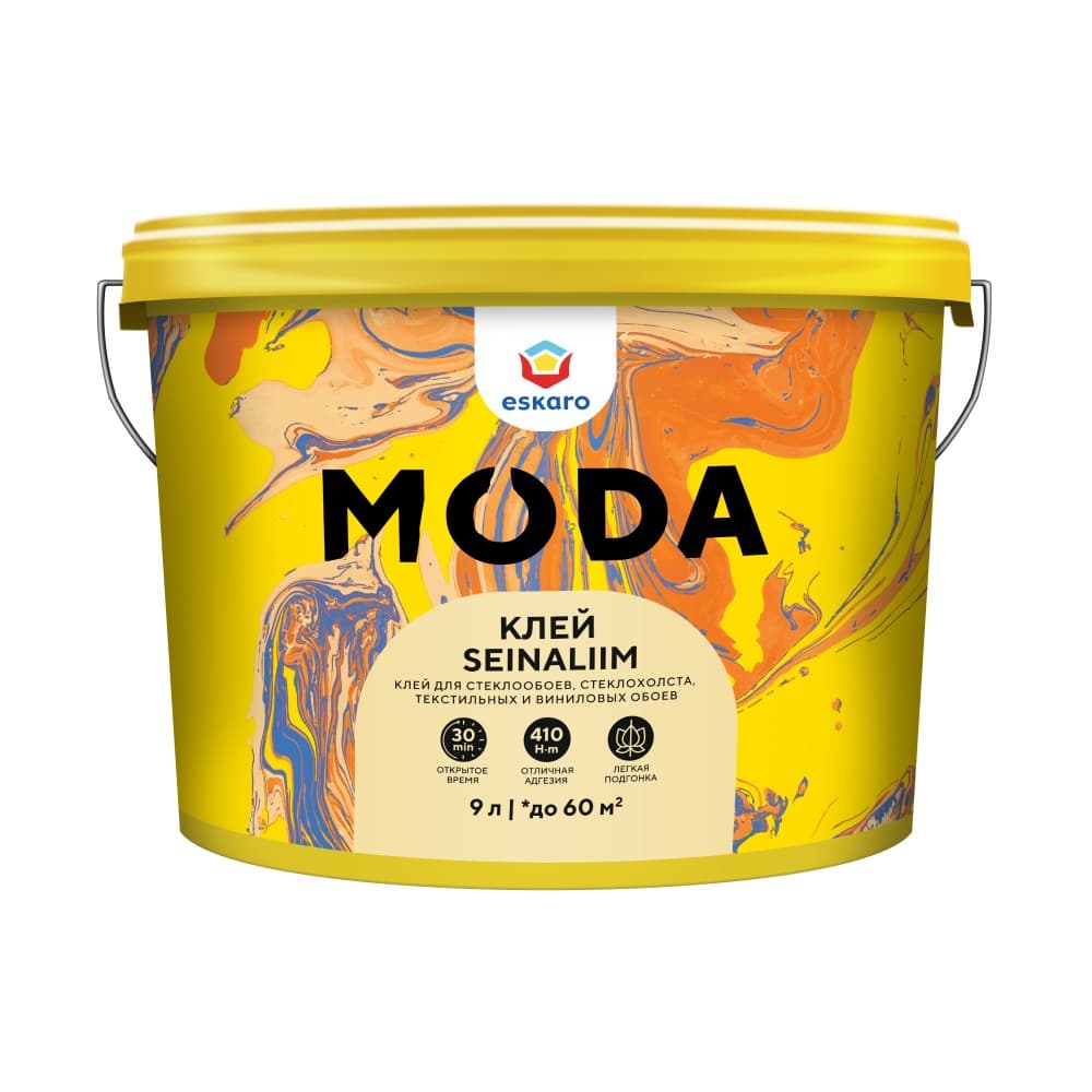 Клей для легких и тяжелых настенных покрытий MODA Seinaliim
